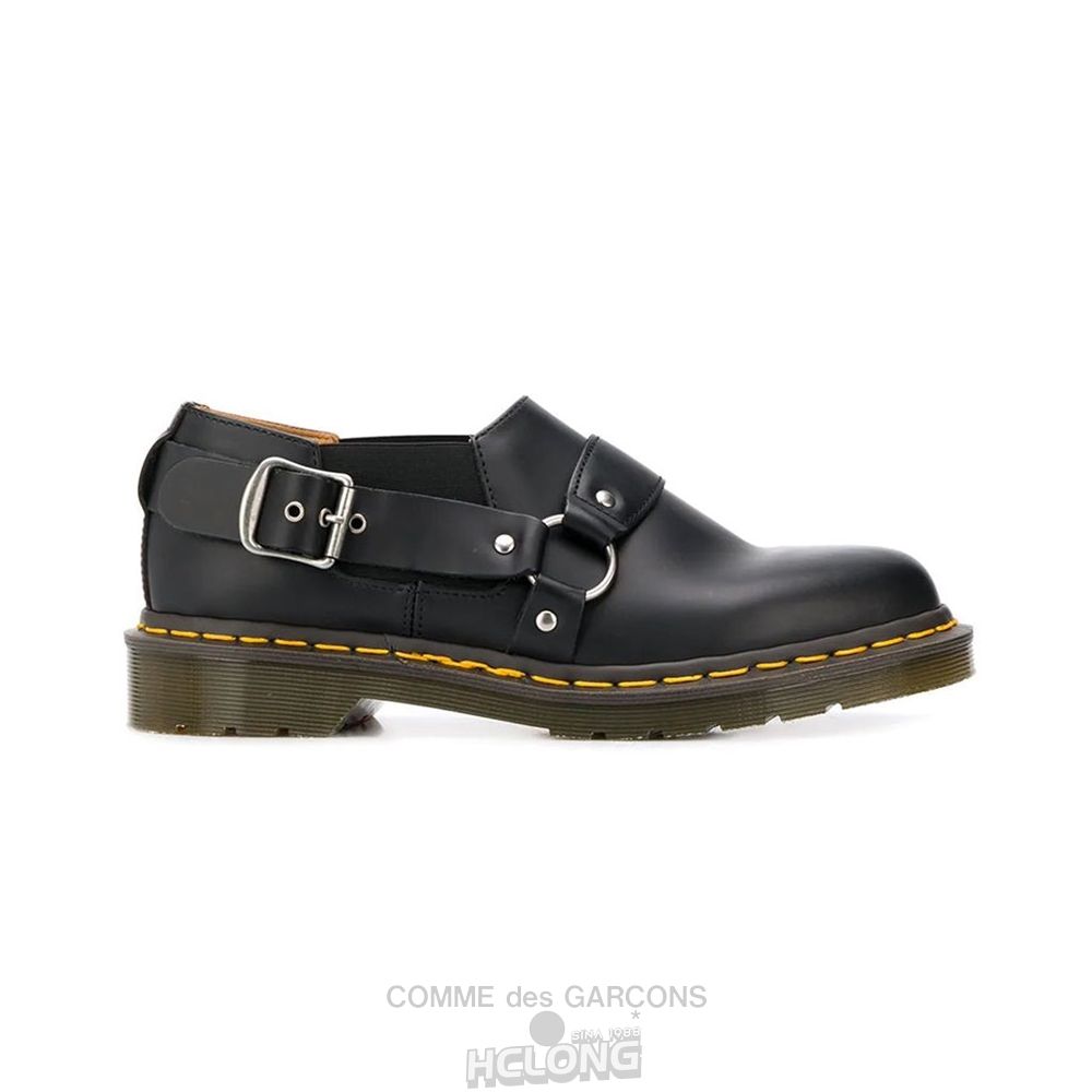 Comme Des Garcons TEIBAN KICHU CDG CDG X Dr Martens Harness Shoe CDG x Dr. Martens Sort | 17620-KYQF