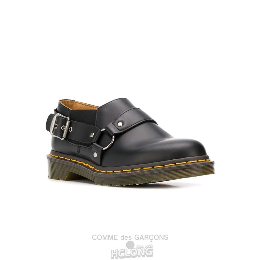 Comme Des Garcons TEIBAN KICHU CDG CDG X Dr Martens Harness Shoe CDG x Dr. Martens Sort | 17620-KYQF