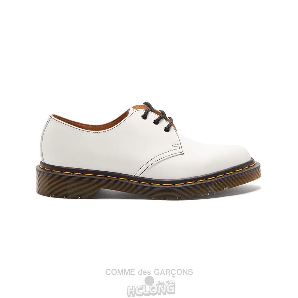 Comme Des Garcons TEIBAN KICHU CDG CDG x Dr. Martens Blonder Up Shoe RDK102 CDG x Dr. Martens Hvide | 49685-IWOT